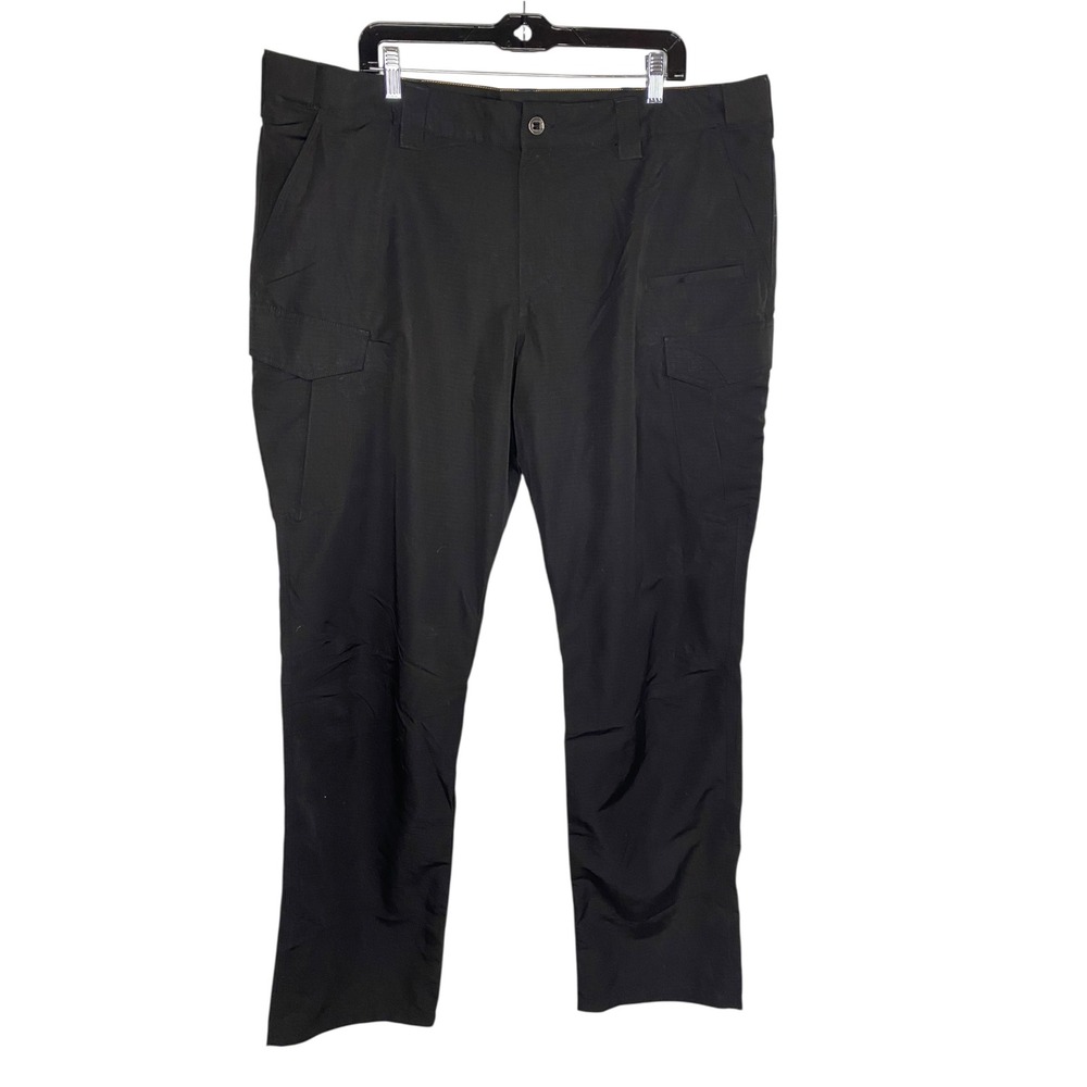 5.11 Tactical Mens Black Utility Cargo Pants 44x36 Polyester Workwear